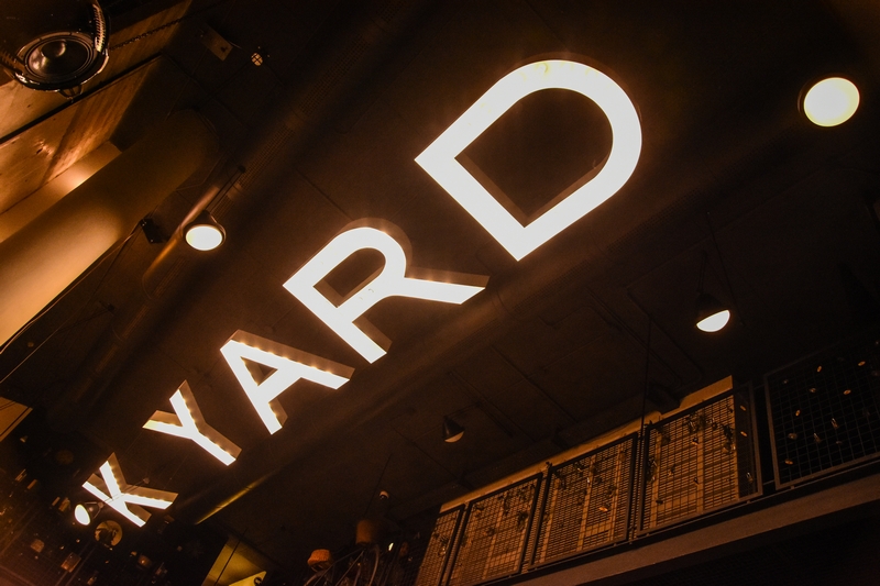 Kitchen Yard on Friday Night